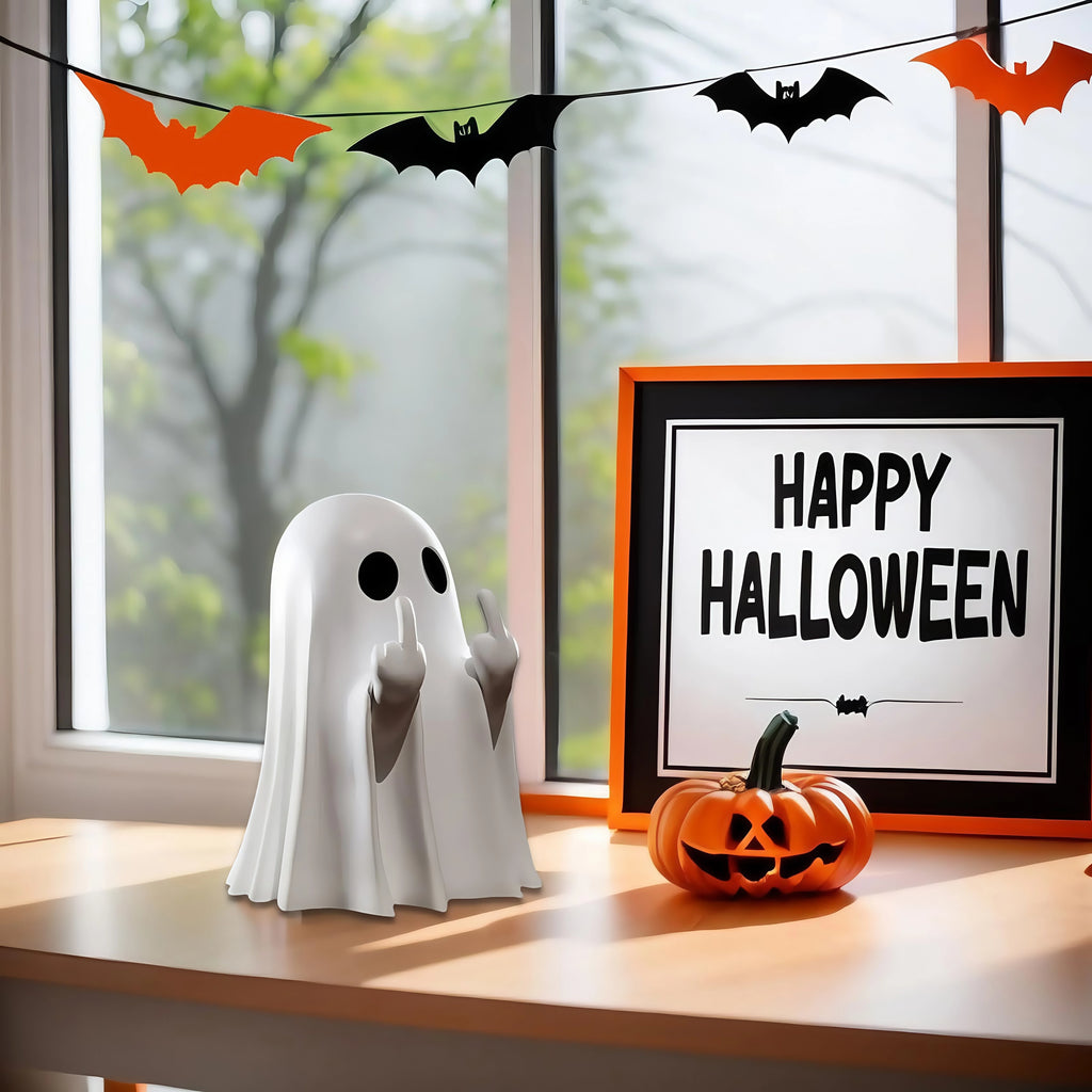 Cute Halloween Ghost Coffee Table Ornament