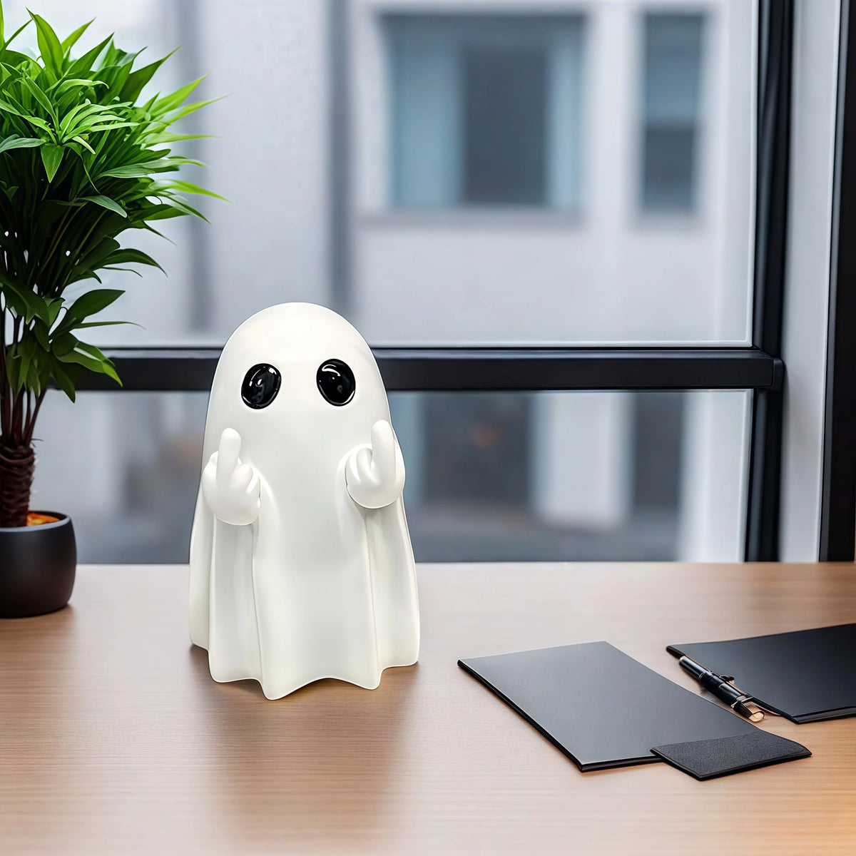 Cute Halloween Ghost Coffee Table Ornament