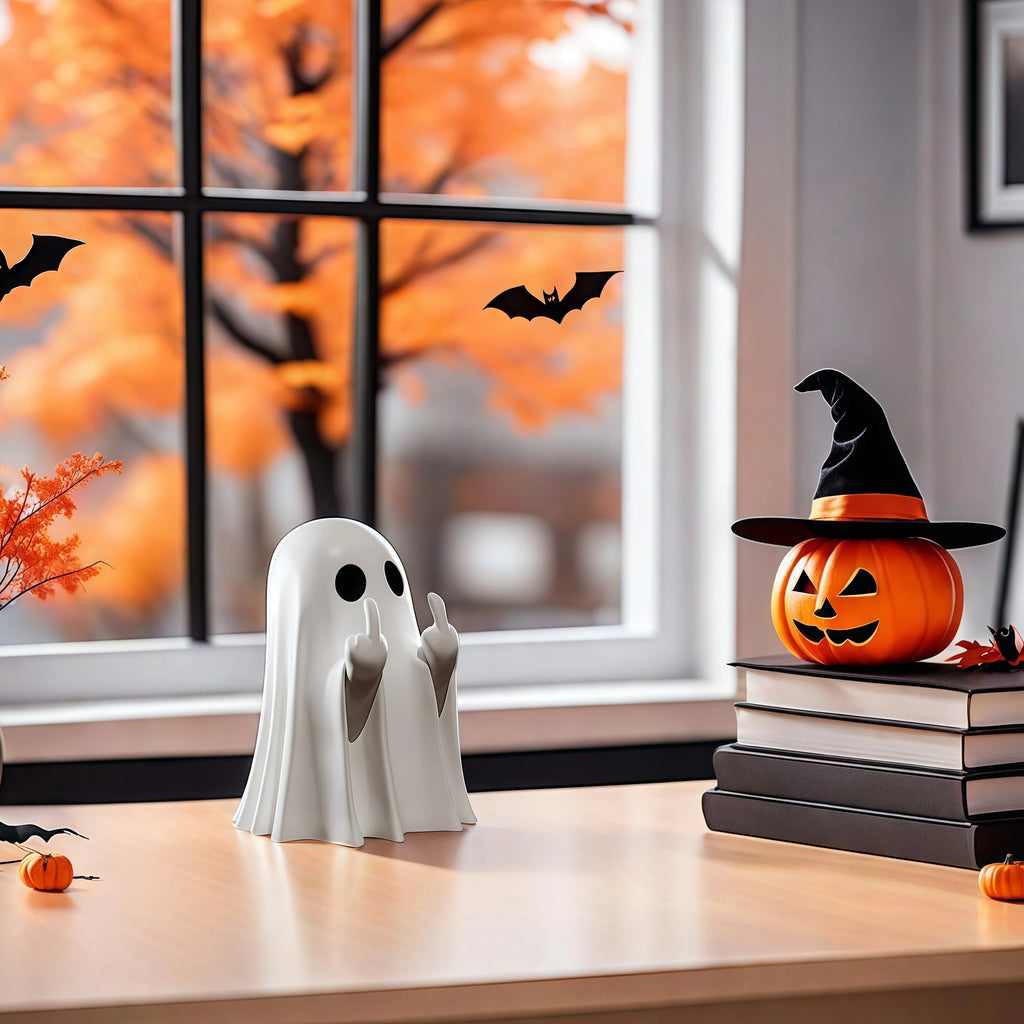 Cute Halloween Ghost Coffee Table Ornament